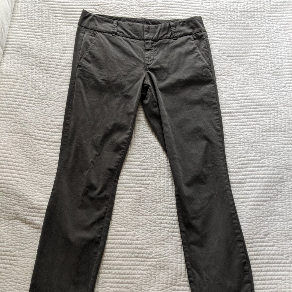 J Crew Andie Grey Chino Pant